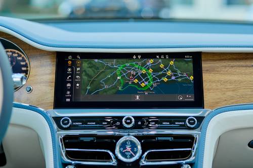 2024 Bentley Flying Spur Azure Hybrid Sedan Navigation System