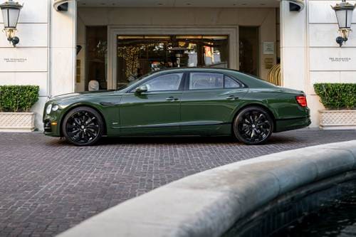 2024 Bentley Flying Spur Azure Hybrid Sedan Profile Shown