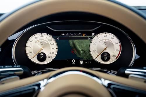 2024 Bentley Flying Spur Mulliner W12 Sedan Gauge Cluster