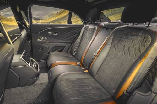 2024 Bentley Flying Spur Speed Sedan Rear Interior
