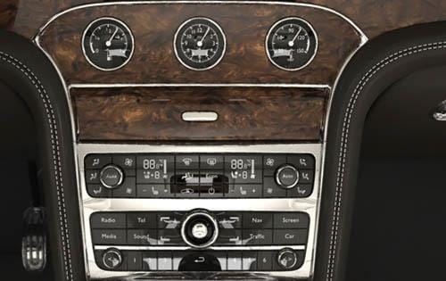 2011 Bentley Mulsanne Center Console
