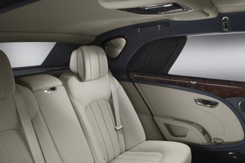 2013 Bentley Mulsanne Sedan Rear Interior