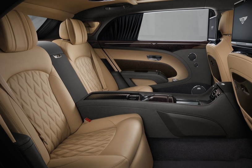 2016 Bentley Mulsanne Sedan Rear Interior