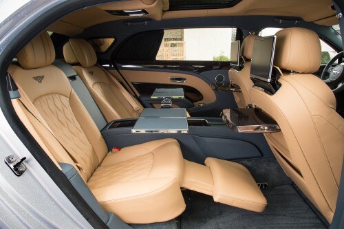 2017 Bentley Mulsanne Extended Wheelbase Sedan Rear Interior