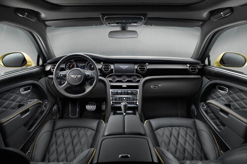 2017 Bentley Mulsanne Speed Sedan Dashboard