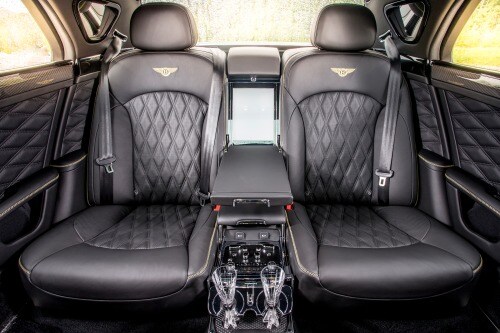 2017 Bentley Mulsanne Speed Sedan Rear Interior
