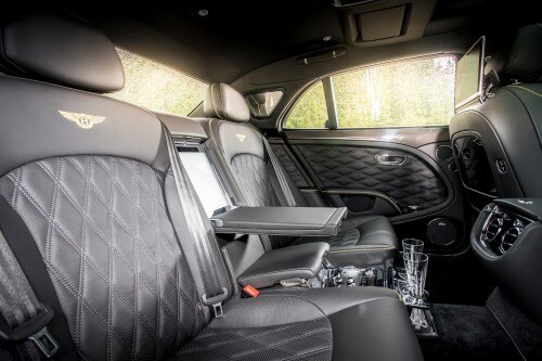 2017 Bentley Mulsanne Speed Sedan Rear Interior