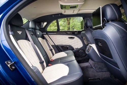 2017 Bentley Mulsanne Speed Sedan Rear Interior