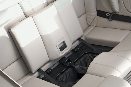 2008 BMW 1 Series 128i Convertible Rear Storage Detail