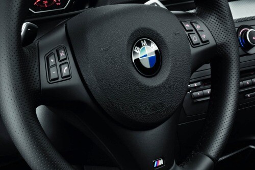 2013 BMW 1 Series 135is Coupe Steering Wheel Detail