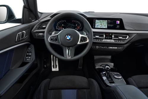 BMW 2 Series Gran Coupe 228i xDrive Sedan Steering Wheel Detail. M Sport Package Shown.