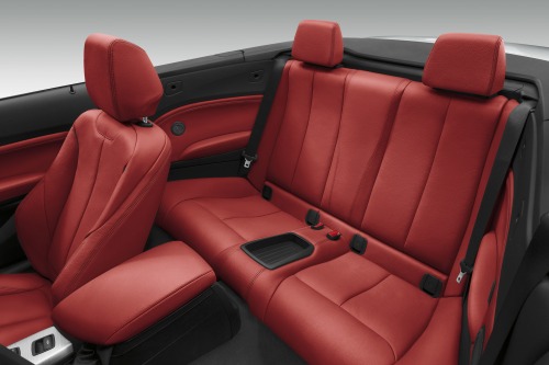 2015 BMW 2 Series 228i Convertible Rear Interior