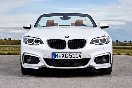 BMW 2 Series 230i Convertible Exterior. European Model with M Sport Package Shown.
