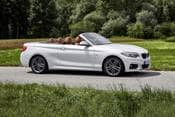 BMW 2 Series 230i Convertible Exterior. European Model with M Sport Package Shown.