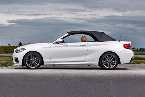 BMW 2 Series 230i Convertible Profile. European Model with M Sport Package Shown.