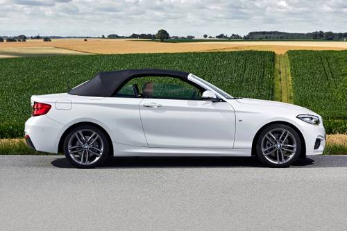 BMW 2 Series 230i Convertible Profile. European Model with M Sport Package Shown.