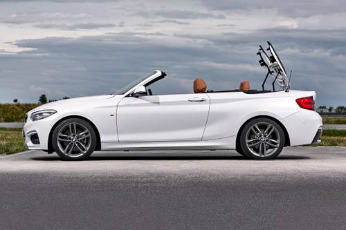 BMW 2 Series 230i Convertible Profile. European Model with M Sport Package Shown.