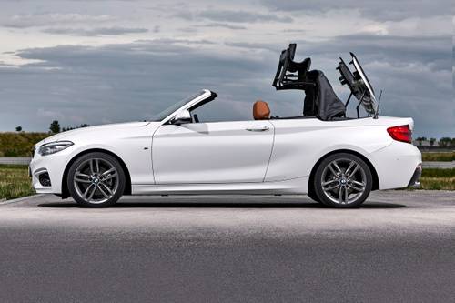 BMW 2 Series 230i Convertible Profile. European Model with M Sport Package Shown.