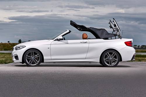 BMW 2 Series 230i Convertible Profile. European Model with M Sport Package Shown.