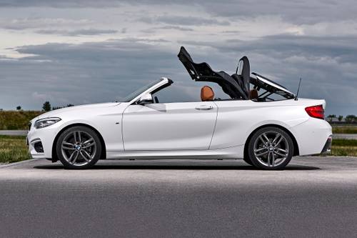 BMW 2 Series 230i Convertible Profile. European Model with M Sport Package Shown.