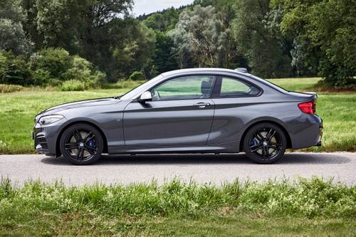 BMW 2 Series M240i xDrive Coupe Profile. European Model Shown.