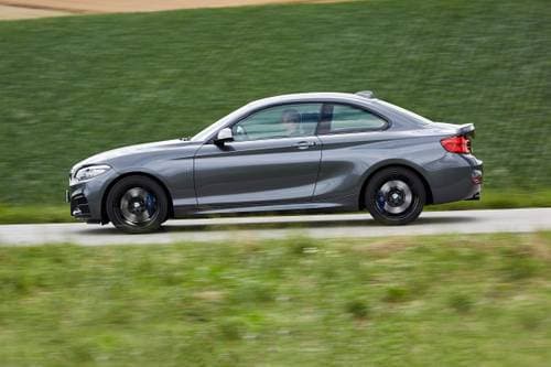 BMW 2 Series M240i xDrive Coupe Profile. European Model Shown.