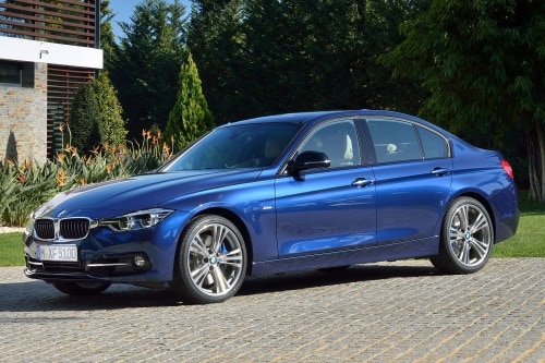 2016 BMW 3 Series 340i Sedan Exterior. Sport Line Package Shown.