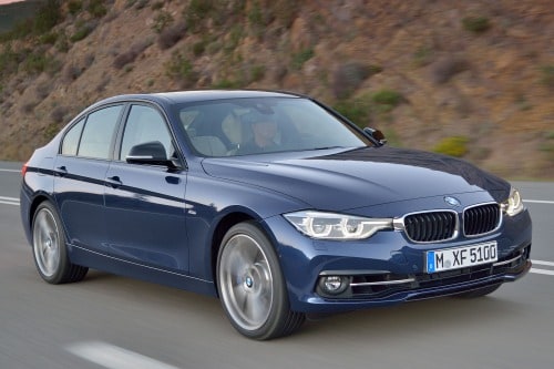 2016 BMW 3 Series 340i Sedan Exterior. Sport Line Package Shown.