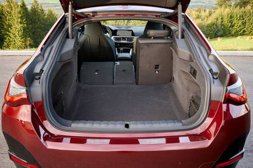 BMW 4 Series Gran Coupe M440i xDrive Sedan Rear Seats Down