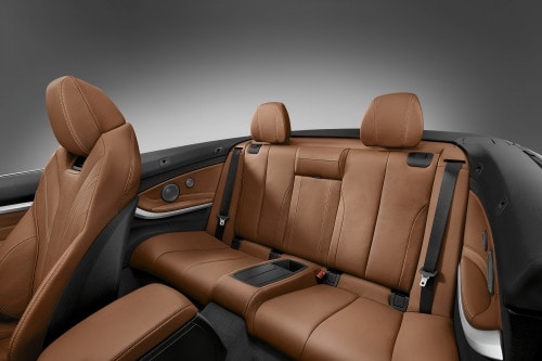 2014 BMW 4 Series 428i Convertible Rear Interior