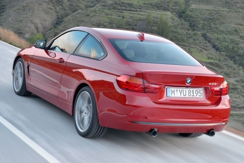 2016 BMW 4 Series 435i Coupe Exterior. Sport Line Package Shown.
