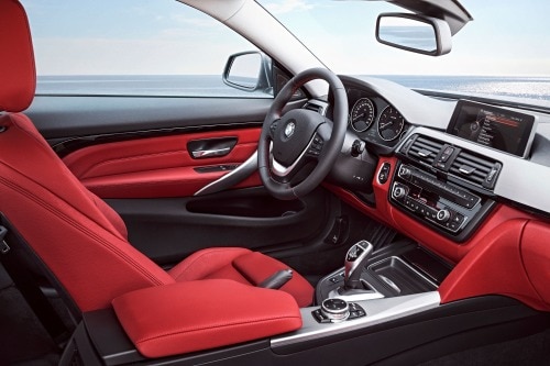 2017 BMW 4 Series 440i Coupe Interior Sport Line Package Shown.