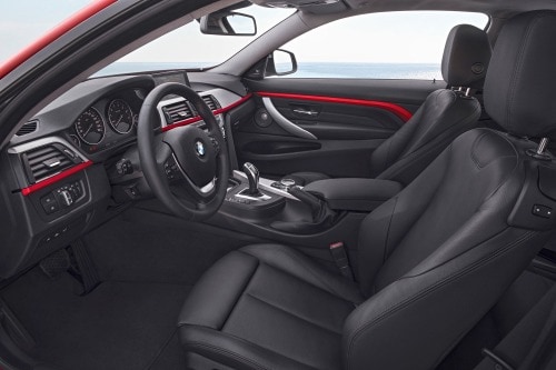 2017 BMW 4 Series 440i Coupe Interior. Sport Line Package Shown.