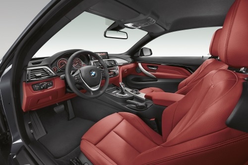 2017 BMW 4 Series 440i Coupe Interior. Sport Line Package Shown.