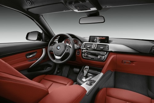 2017 BMW 4 Series 440i Coupe Interior. Sport Line Package Shown.