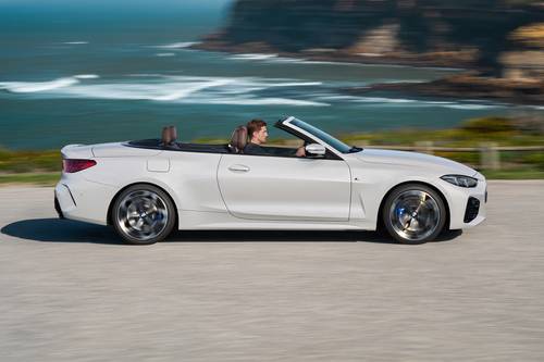 2026 BMW 4 Series 430i Convertible Profile Shown