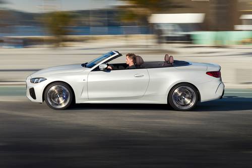 2026 BMW 4 Series 430i Convertible Profile Shown