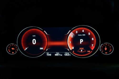 2017 BMW 5 Series Gran Turismo 535i 4dr Hatchback Gauge Cluster