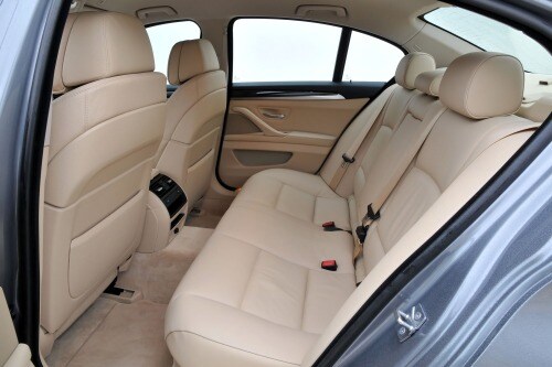 2013 BMW 5 Series Sedan Rear Interior