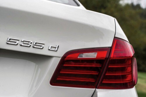2014 BMW 5 Series 535d Sedan Rear Badge