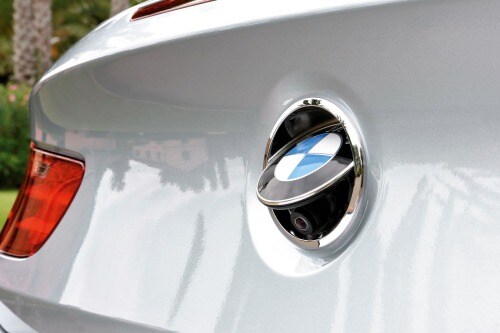 2013 BMW 6 Series 650i Rear Badge and Backup Camera Detail