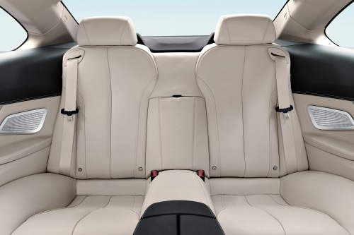 2014 BMW 6 Series 650i Coupe Rear Interior