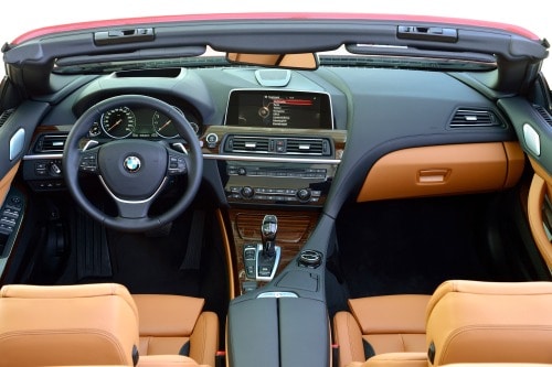 2018 BMW 6 Series 650i Convertible Dashboard Shown