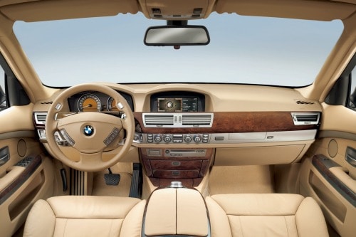 2008 BMW 7 Series 750i Sedan Dashboard