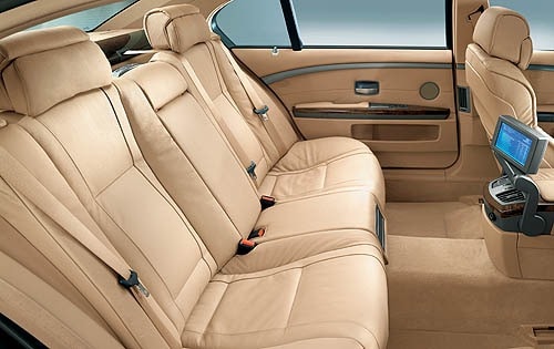 2008 BMW 7 Series 760Li Rear Interior