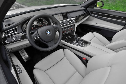 2012 BMW 7 Series 740Li Sedan Interior