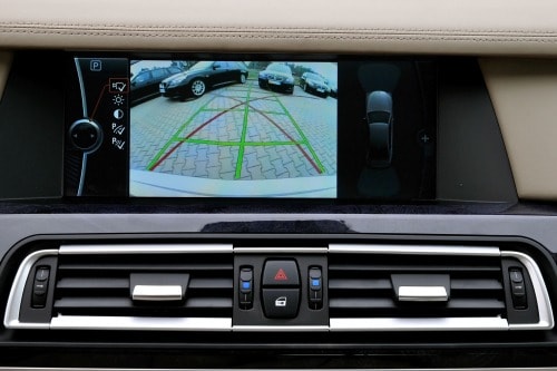 2012 BMW 7 Series 750Li Sedan Rearview Camera Display