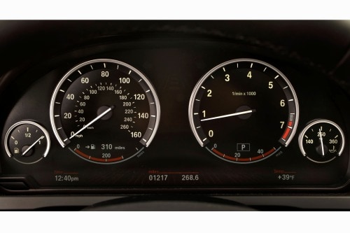 2012 BMW 7 Series 750Li Sedan Gauge Cluster