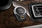 2013 BMW 7 Series Ignition Button Detail