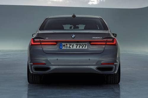 BMW 7 Series 750i xDrive Sedan Exterior. European Long Wheel Base Shown.